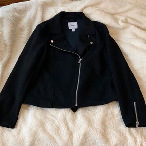 Old Navy suede moto jacket